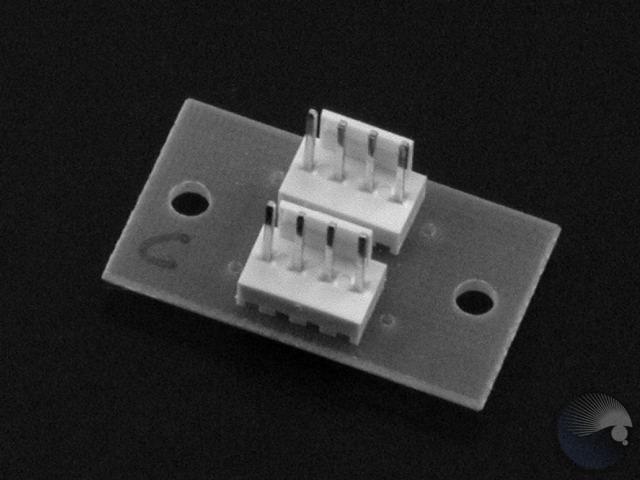 PCBA Connector 2x4pol, Printed