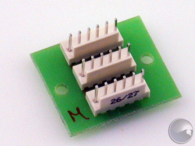 Martin PCBA Connector 3x6pol, Printed