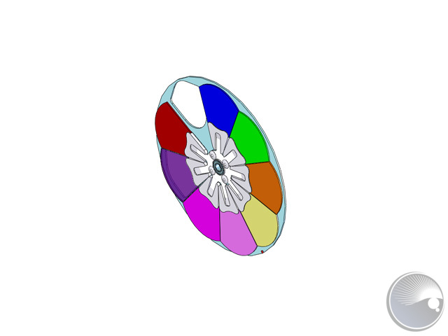 Martin Color wheel w. colors, bearing