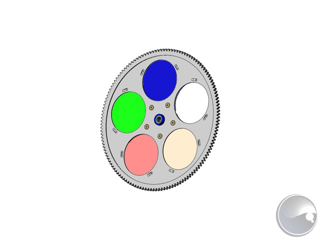 Color Wheel With toothwheel