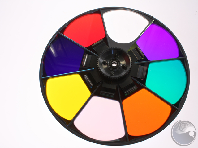 Color wheel with colors MAC III