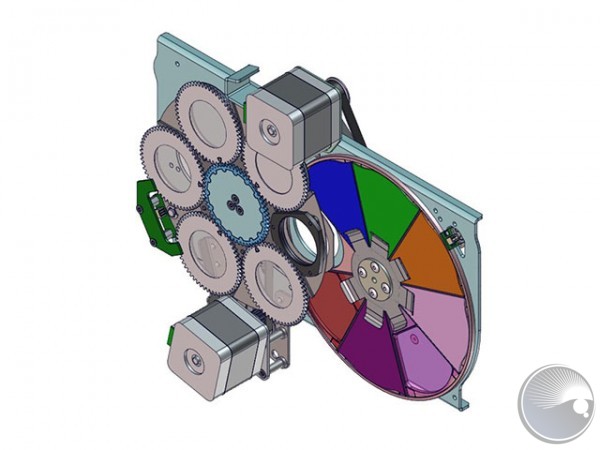 Color gobo wheel unit MAC Viper AirFX