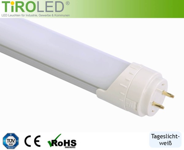 120 cm LED Röhre | tageslichtweiß - 6500 K | 18 Watt | matt | 2700 lm | "Solania"