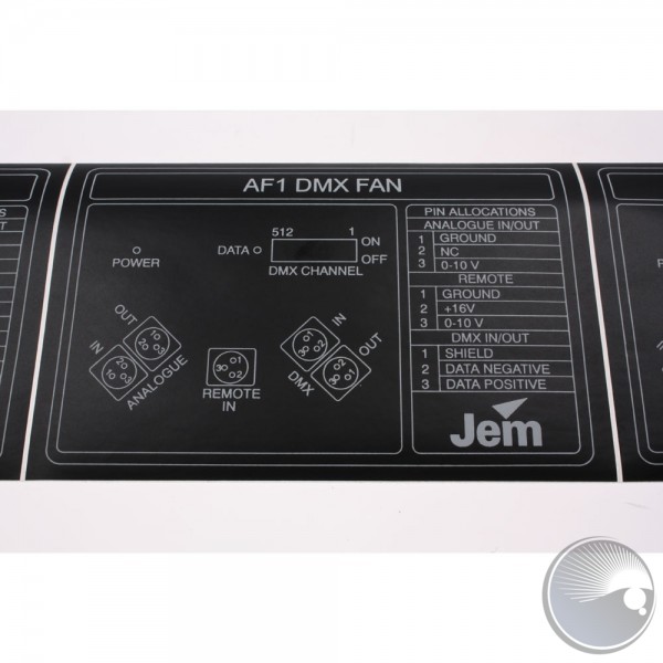 Label AF-1 connections