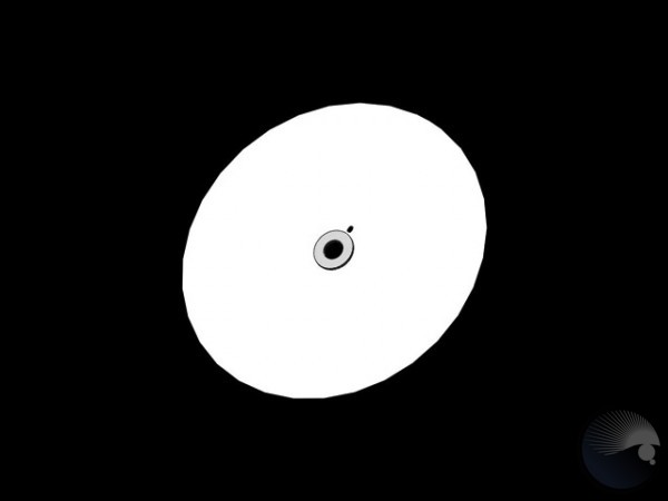 Anim. wheel w. magnet, Radial Breakup, D