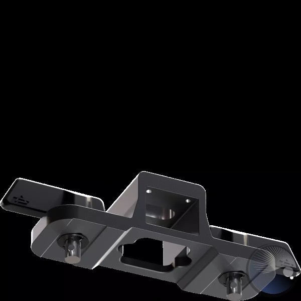 Quick-Lock Omega bracket, OS27Plus, M12 Bohrung