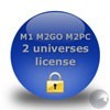 2 DMX Uni.Exp.Lic. M-PC, M1, M2GO, M2PC