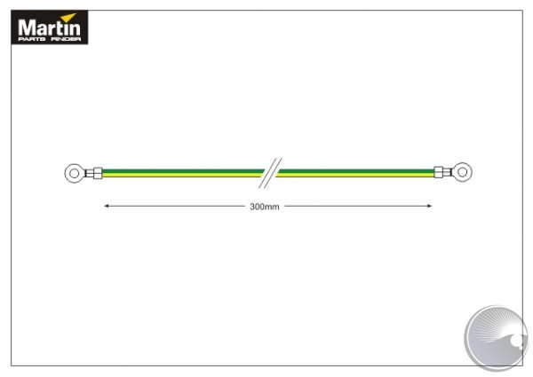 Martin Wire ye/gr 1x0,75#uL siff 30cm