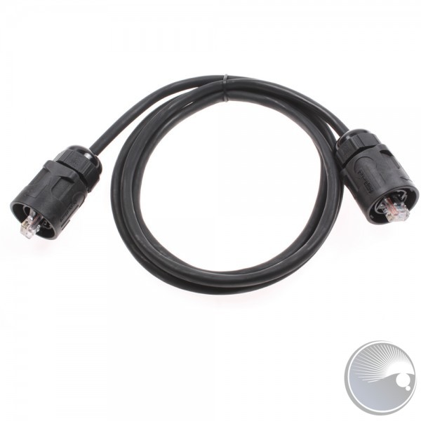 Cable CAT5e, IP67, RJ45 to RJ45, 1.5m, u