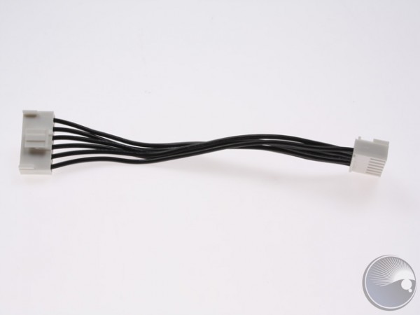 Black 6 pol with housing