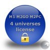 4 DMX Uni.Exp.Lic. M-PC, M1, M2GO, M2PC
