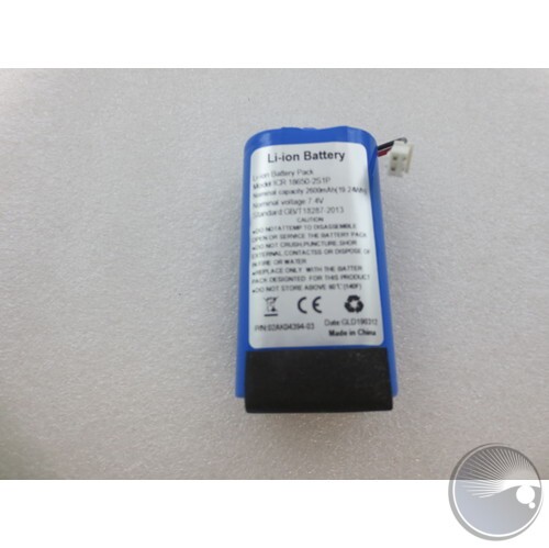 Battery 7.4V 2600mAh 21 60mm 5mm 18650-2S1P-2.6AH 02AK04394-03 (BOM#7)