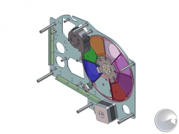 Color wheel unit