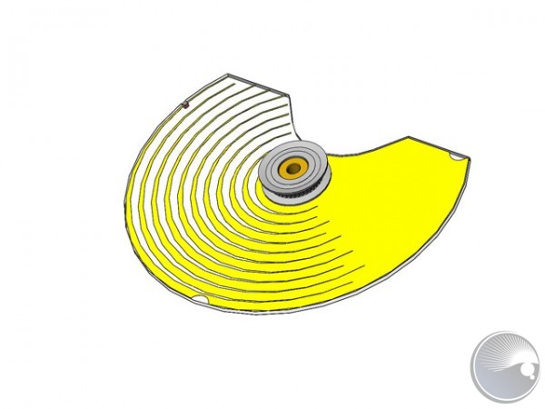 Martin Yellow CMY wheel glued