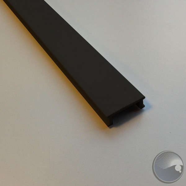 Martin Plastic Profile Cover, für VC-Dot 1, schwarz, 1,2m