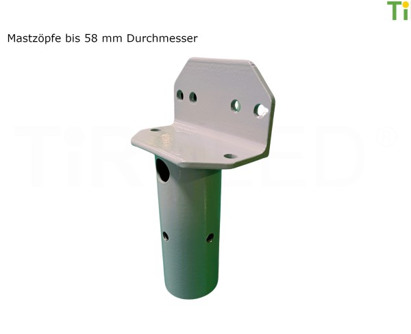 53 mm Mastadapter | für Mastzöpfe bis 53 mm Durchmesser | für alle ex-geschützten | LED-Hallenleucht