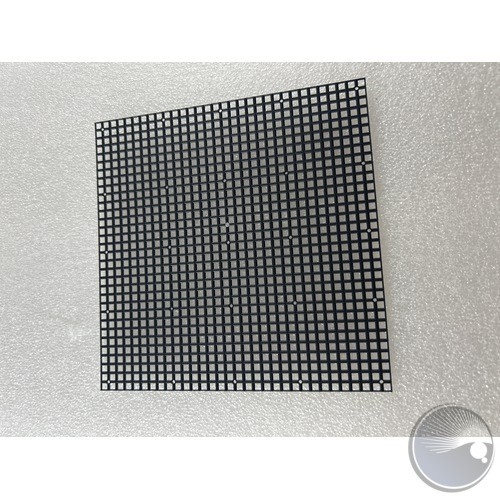 REM3IP mask, 125x125mm, PC+GF, coating matte black