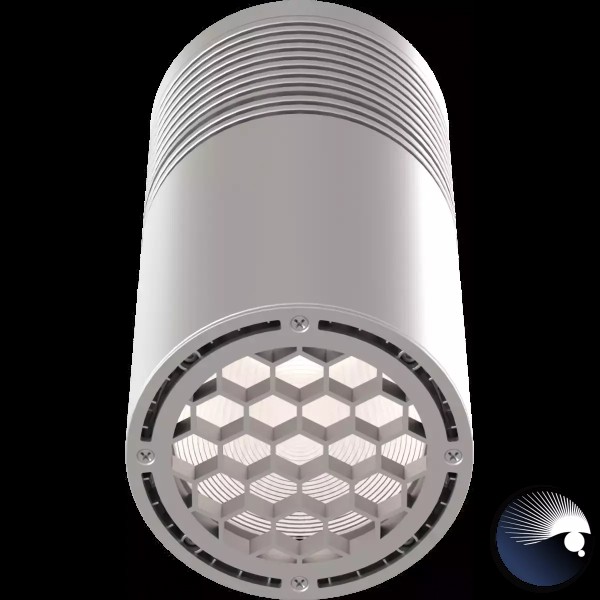 PL Egg Crate, für EclPendant S, weiß