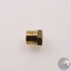 Tubing nut 4mm brass