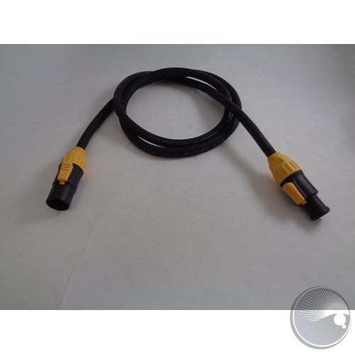 PowerCON cable, both ends with Seetronic connector,5ft long