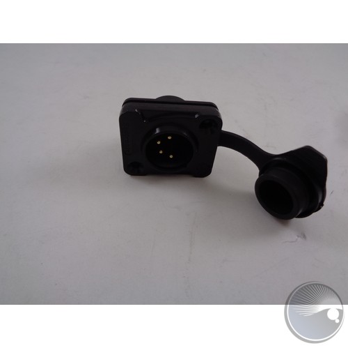 DMX CONNECTOR(4PIN,MALE) (BOM# 7)