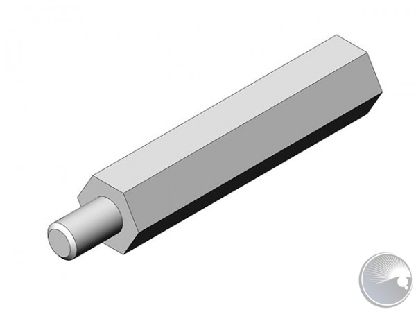 M3x25 stand off m5/f shiny
