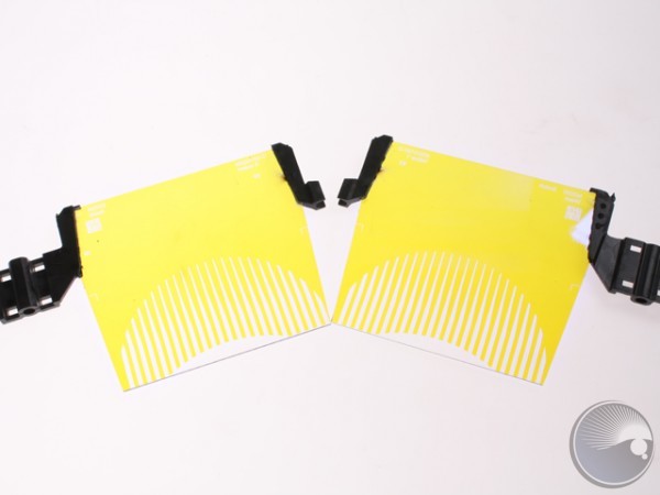 Yellow SP flag pair M2K XB Wash