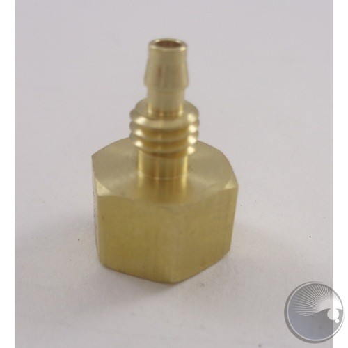 Male Copper connector for pump-to-hose connection (BOM#36)