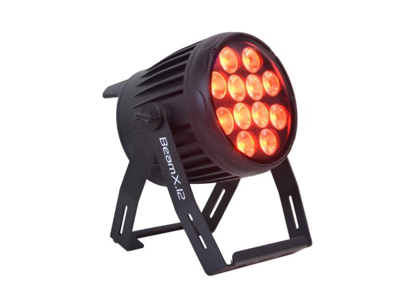 LITECRAFT BeamX.12,IP 65, RGBW, 10/20°, DMX 512-A,XLR 5 pol, powerIP In/Out,,schwarz