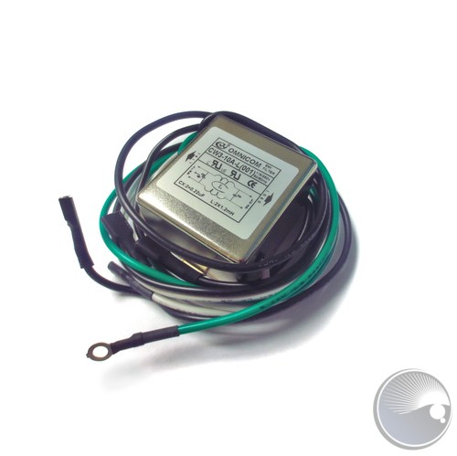 Power filter CW3-10A-L(001) 115/250V 50/60Hz (BOM#41)