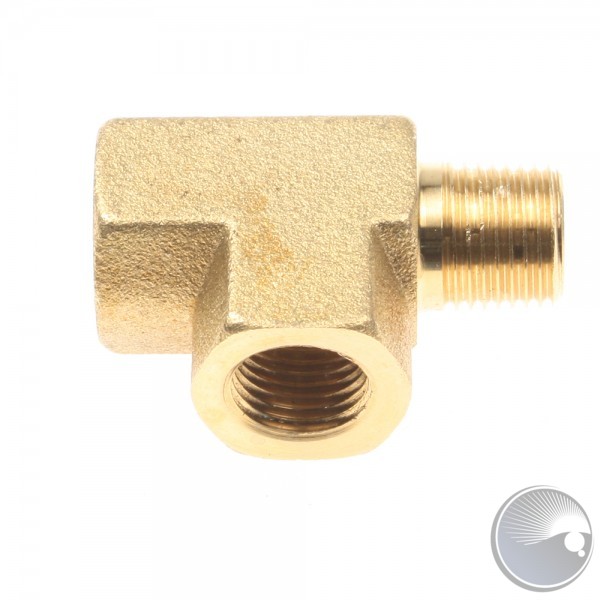 Adaptor, Tee 1/8/1/8/18 brass