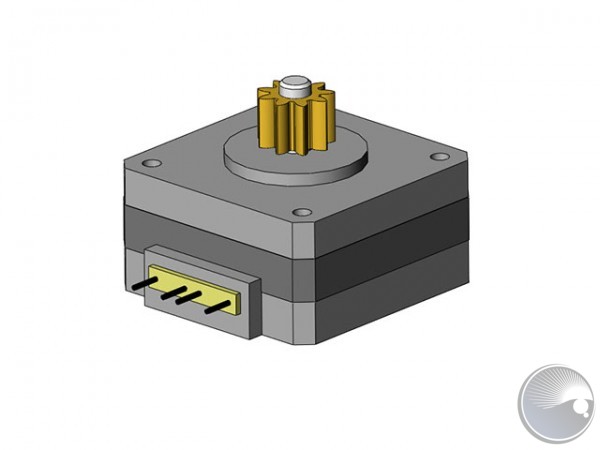 Motor with gear Z=9 M1