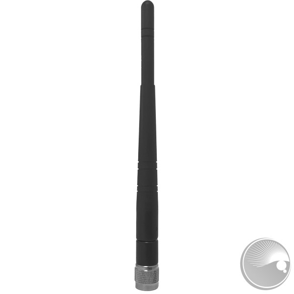 Antenne, 2dBi, rundabstrahlend, RP-TNC male, schwarz
