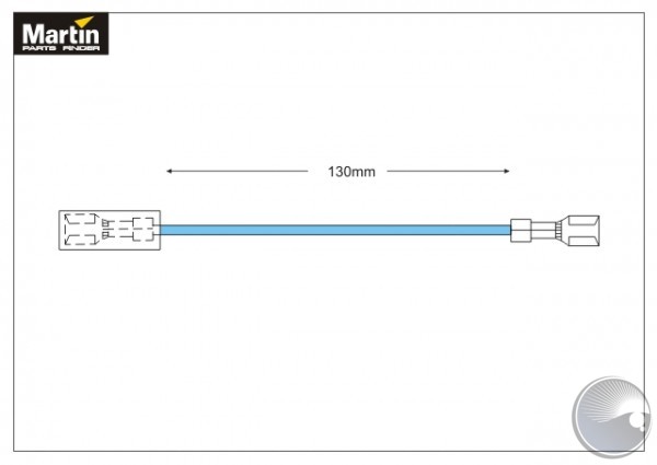 Martin Wire blue 1x2,5# 13cm