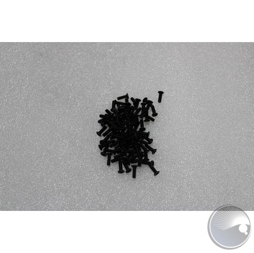 Fixings Screw C/Sk M3x10 Blk