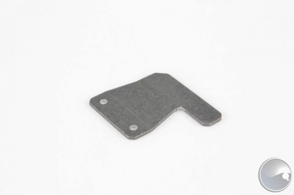 Yoke cable clip plate, Mac 550