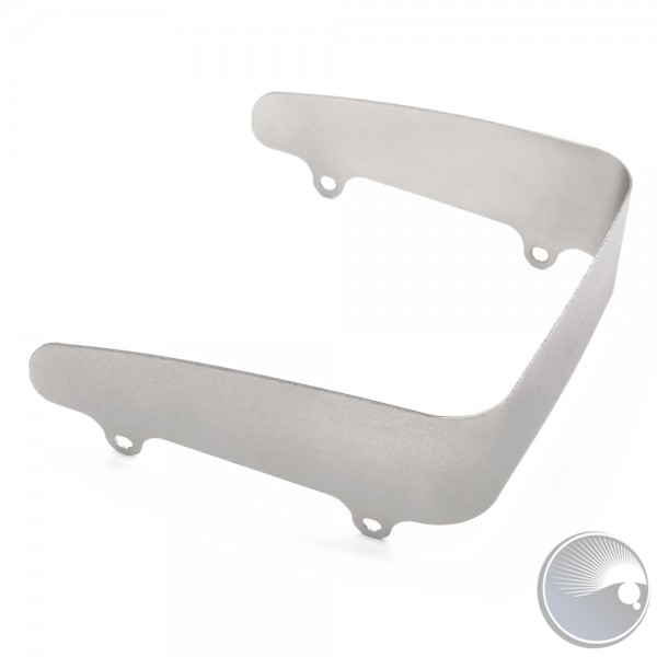 Exterior 100 light shield, wide, set of