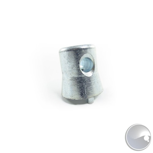 Half connecting shaft Fe Φ22.2 * 28 blue zinc (BOM#07)