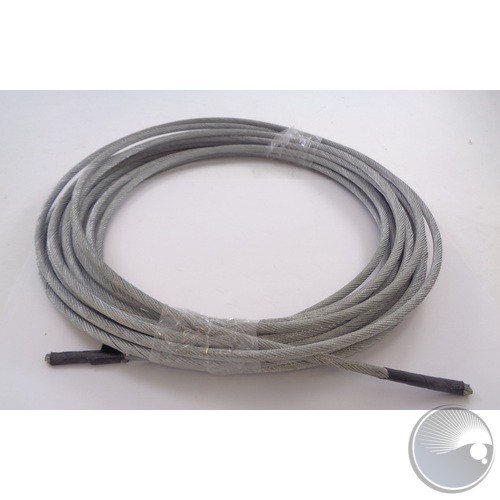 6mm steel wire/cable (BOM#1, #33)