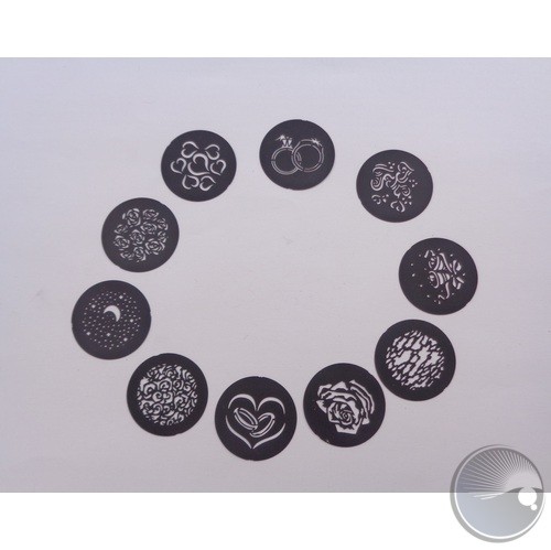 WEDDING GOBOS 9-PACK