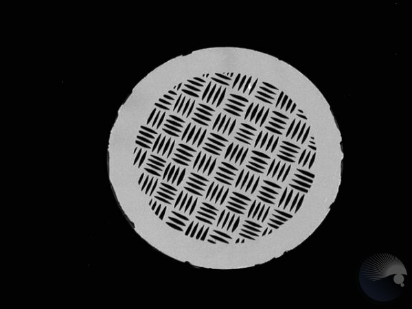 Gobo, Parquet Weave, D37.5/d30, bw glass