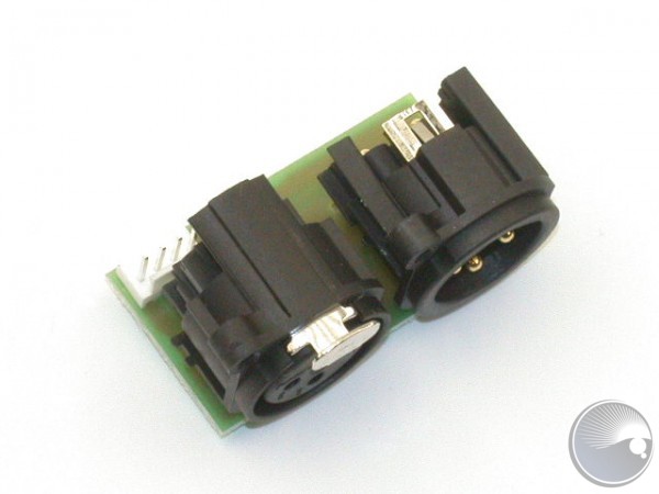 PCBA 3 pin XLR male/female