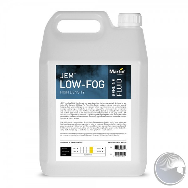 Martin JEM Low-Fog Fluid, High Density, 4x 5 l