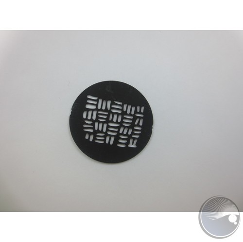 aluminum gobo Φ29-C027-25-A02 (BOM#183)