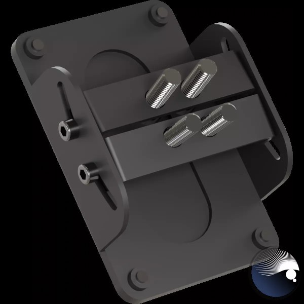 PL 4-fach Verbinder, M10, curved, für HaluPix Duo