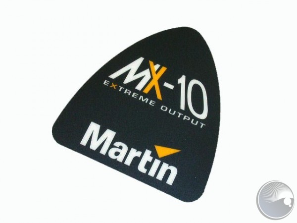 Logo label, MX-10 Extreme