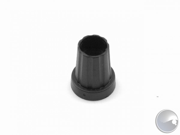 Martin Knob 4mm rean black. P859-02