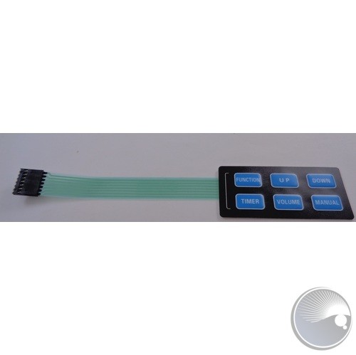 MEMBRANE KEYPAD (BLUE) (BOM#27)