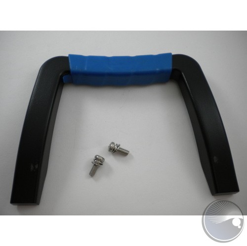 Panel handle, with blue color rubber