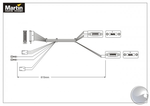 Martin Wireset,yoke to head, MAC700-2